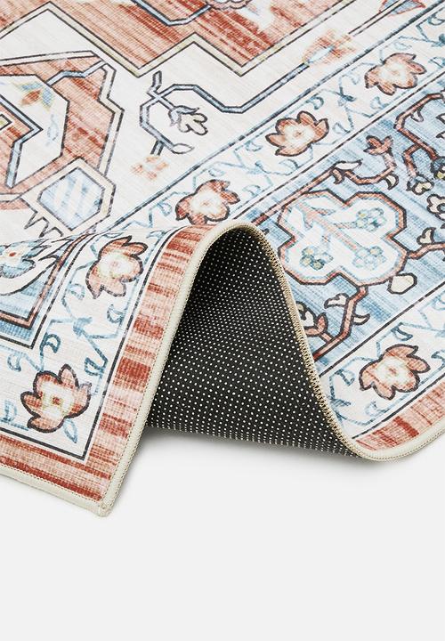 Fotakis - Option rug - Antique Rust & Blue