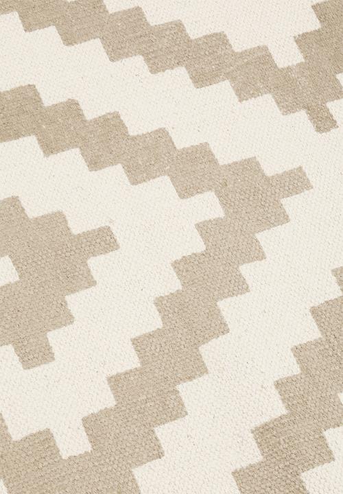 Sixth Floor - Jagger jeo printed rug - Caramel