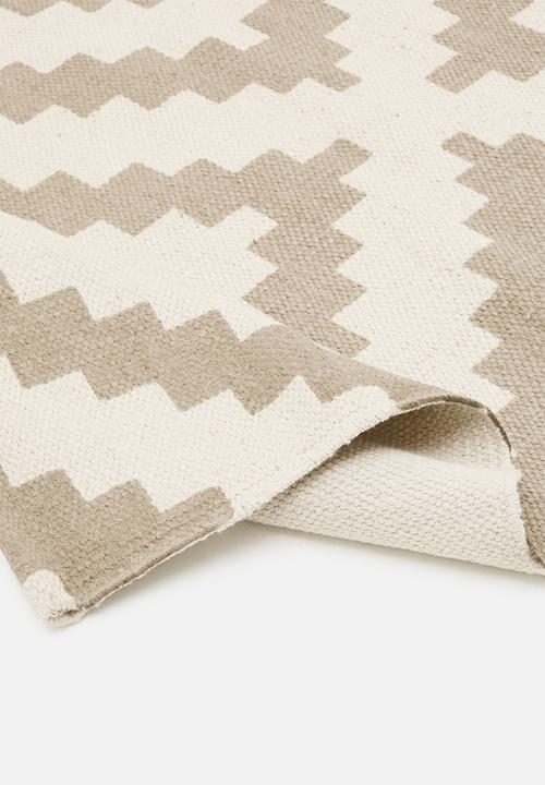 Sixth Floor - Jagger jeo printed rug - Caramel