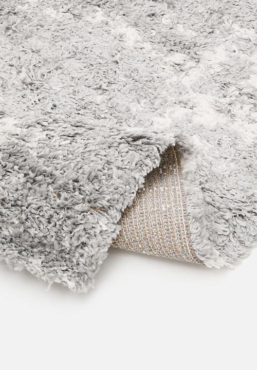 Fotakis - Shaggy Distressed Rug - Grey