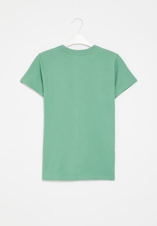 Quiksilver - Circle up short sleeve youth - frosty spruce