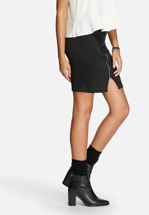 VILA - Tinny Pencil Zip Skirt