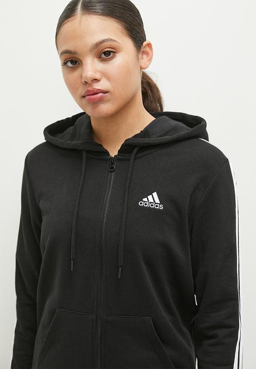 adidas Performance - W 3S Ft Fz O Hd - Black