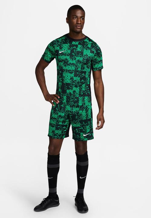 Nike - Dri-FIT Academy pr s/s graphic top - stadium green/black/white