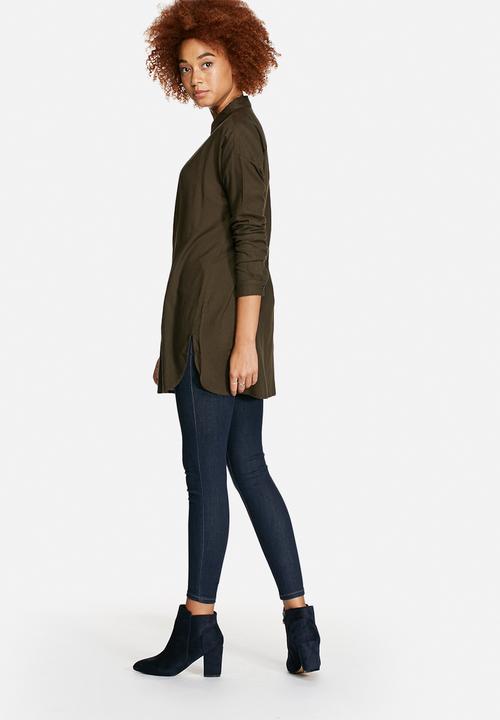 VILA - Liza Long Soft Shirt