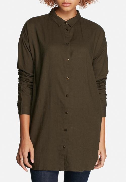 VILA - Liza Long Soft Shirt