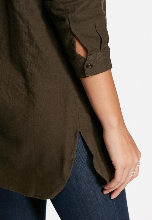VILA - Liza Long Soft Shirt
