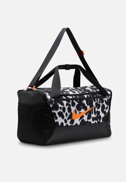Nike - Nike Brasilia Training Duffel Bag - Lt Smoke Grey/Black/Total Orange