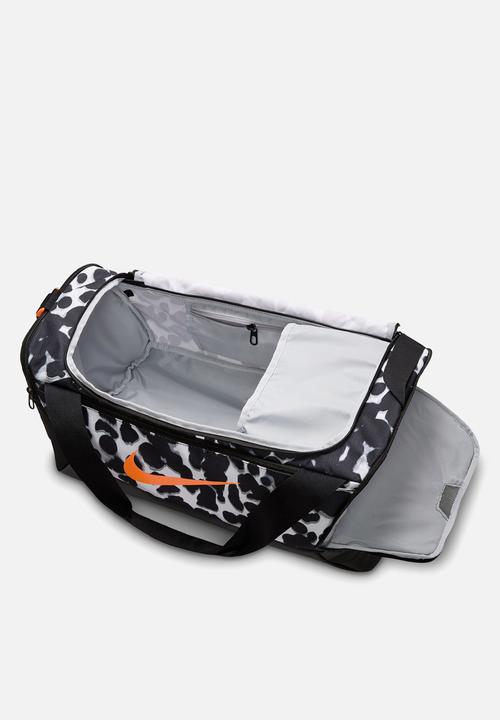 Nike - Nike Brasilia Training Duffel Bag - Lt Smoke Grey/Black/Total Orange