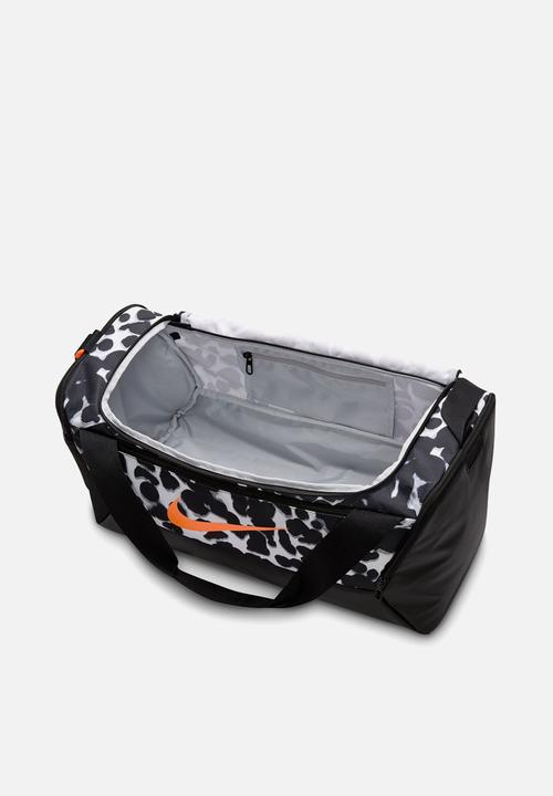 Nike - Nike Brasilia Training Duffel Bag - Lt Smoke Grey/Black/Total Orange