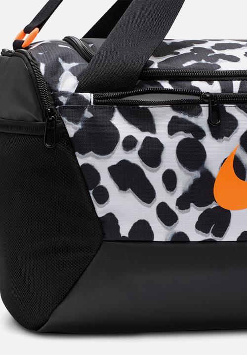 Nike - Nike Brasilia Training Duffel Bag - Lt Smoke Grey/Black/Total Orange