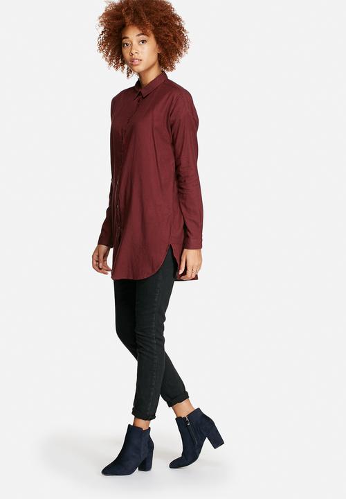 VILA - Liza Long Soft Shirt