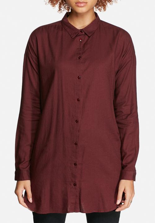 VILA - Liza Long Soft Shirt