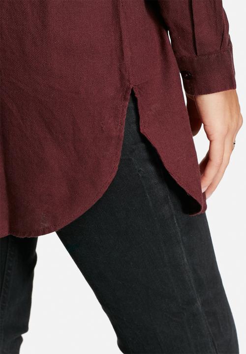VILA - Liza Long Soft Shirt