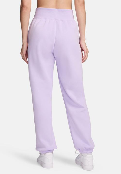Nike - W nsw phnx flc hr os pant - violet mist/sail