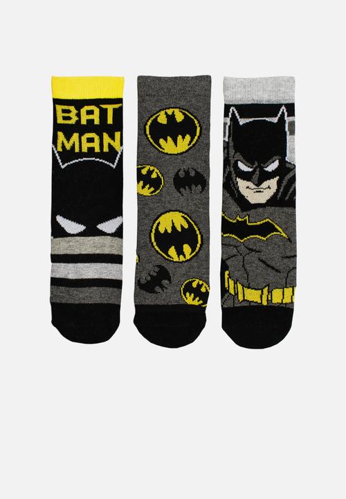Character Group - Batman 3 pack socks - black