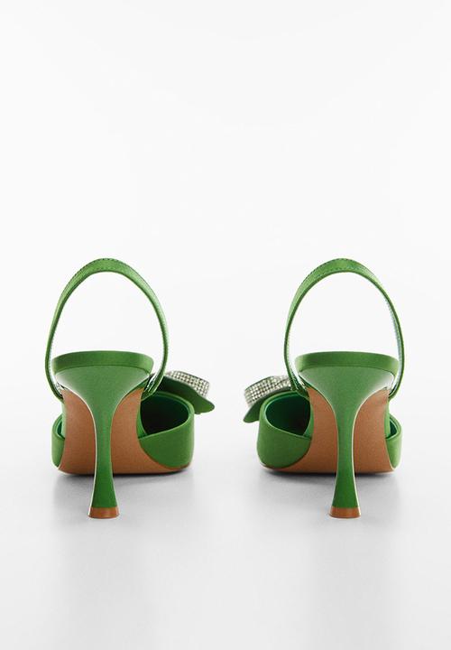 MANGO - Iris-a slingback court - green