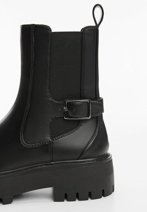 MANGO - Mice ankle boot - black