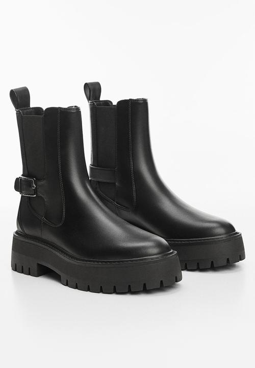 MANGO - Mice ankle boot - black