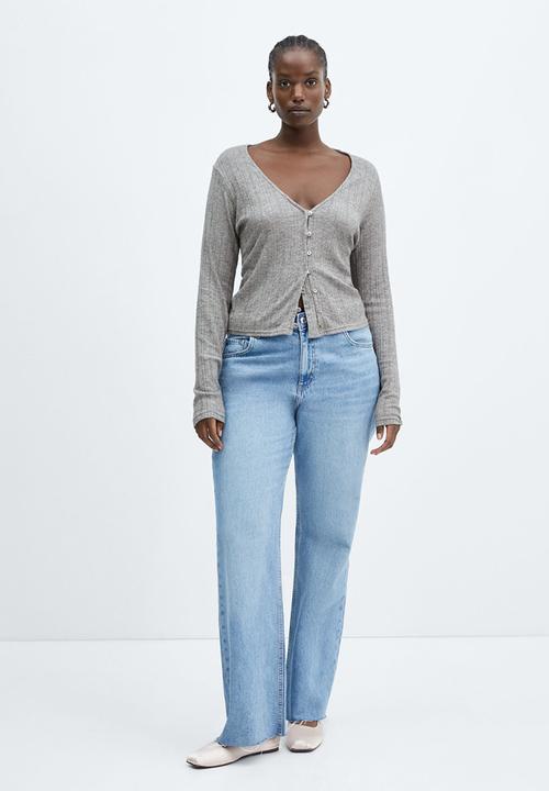 MANGO - Plus t-shirt penny - medium gray