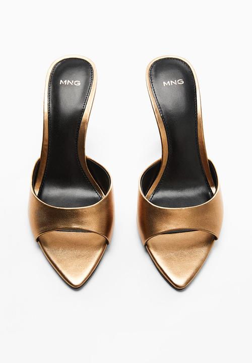 MANGO - Pepic heeled mule - copper