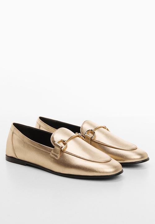 MANGO - Susan2 loafer - gold