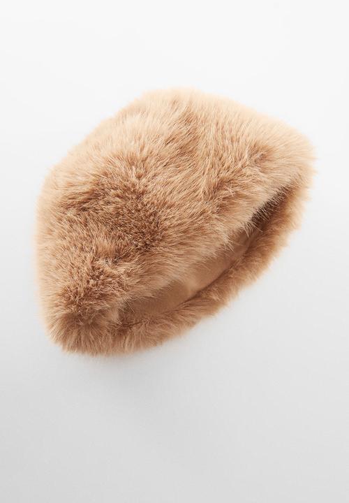 MANGO - Hat lyona - medium brown