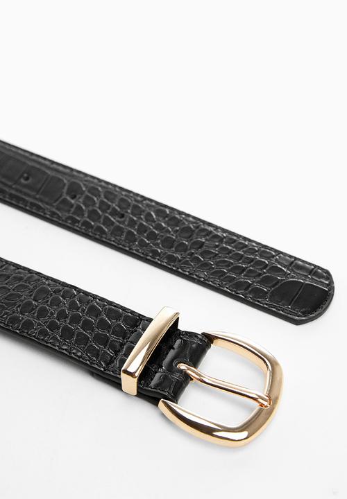 MANGO - Belt Nora - Black