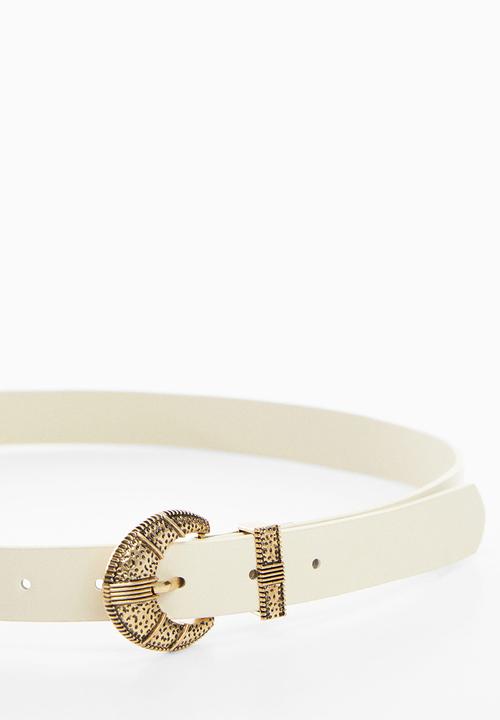 MANGO - Belt Nolan - light Beige