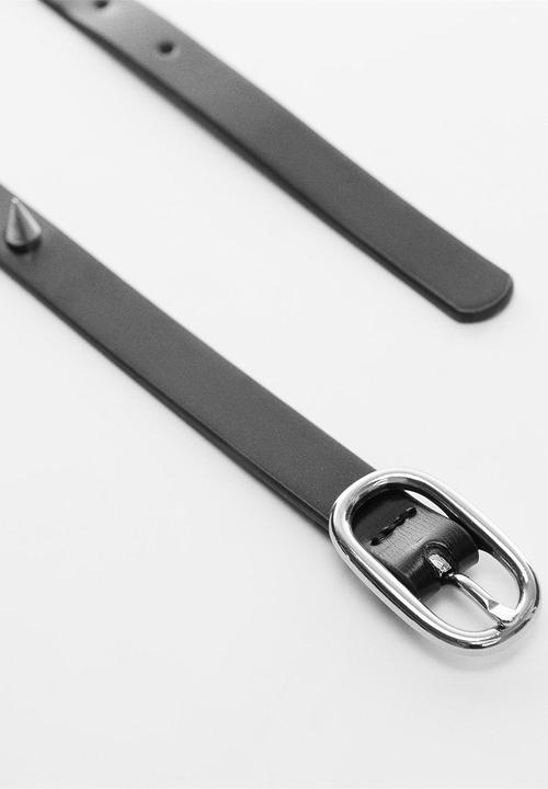 MANGO - Belt Spike - Black