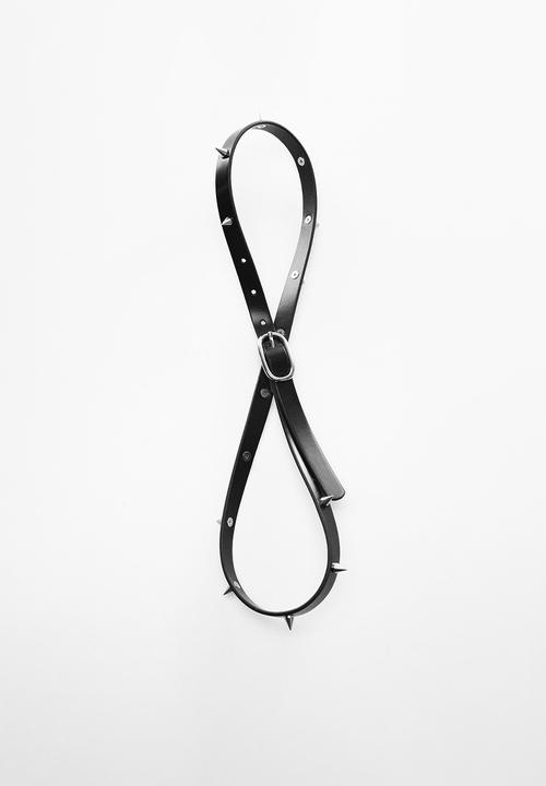MANGO - Belt Spike - Black
