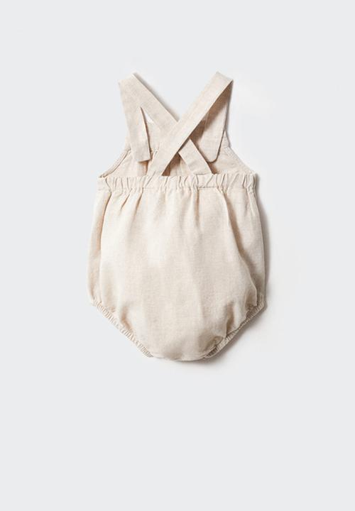 MANGO - Romper suit juan - beige