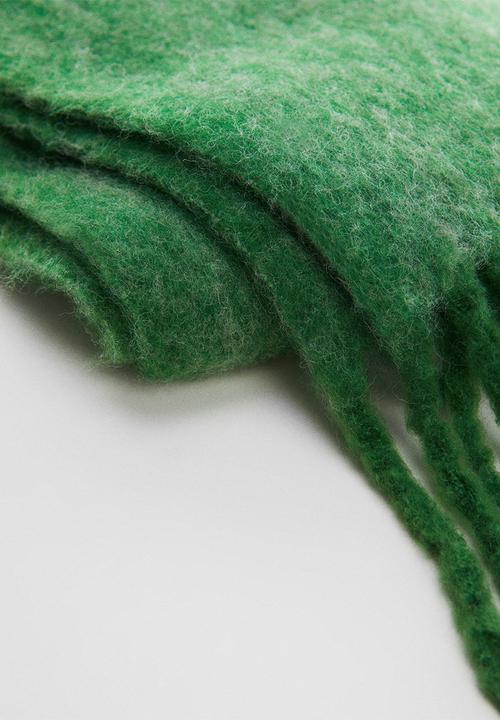MANGO - Scarf oberon1 - green