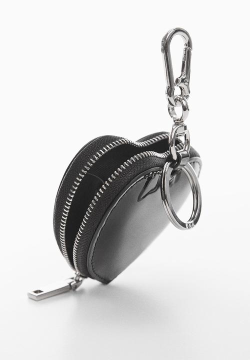 MANGO - Purse Heart - Black