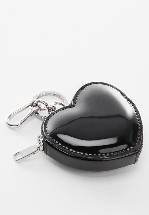 MANGO - Purse Heart - Black