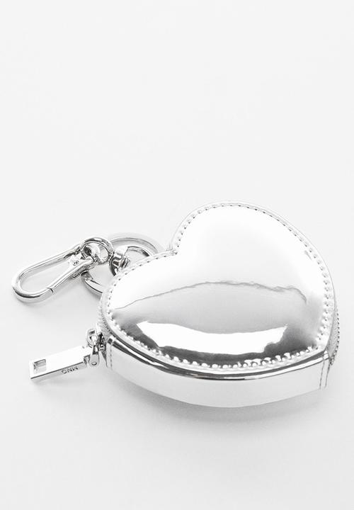 MANGO - Purse Heart - Silver