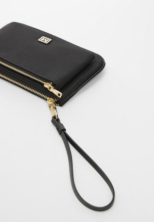 MANGO - Purse nil - Black