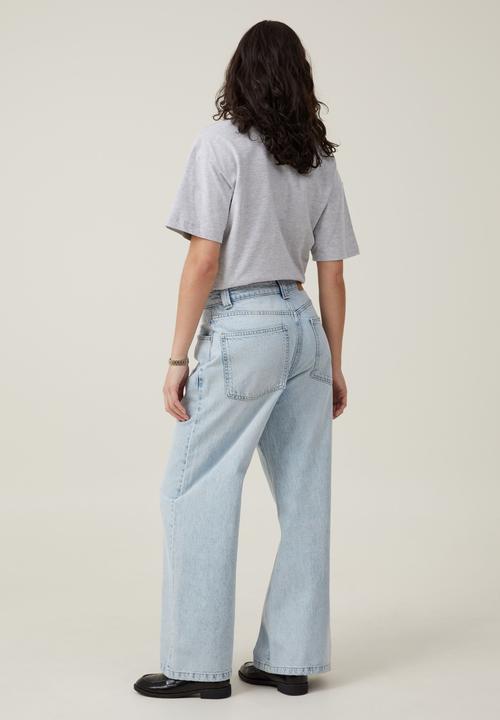 Cotton On - Super Baggy Jean - Palm Blue