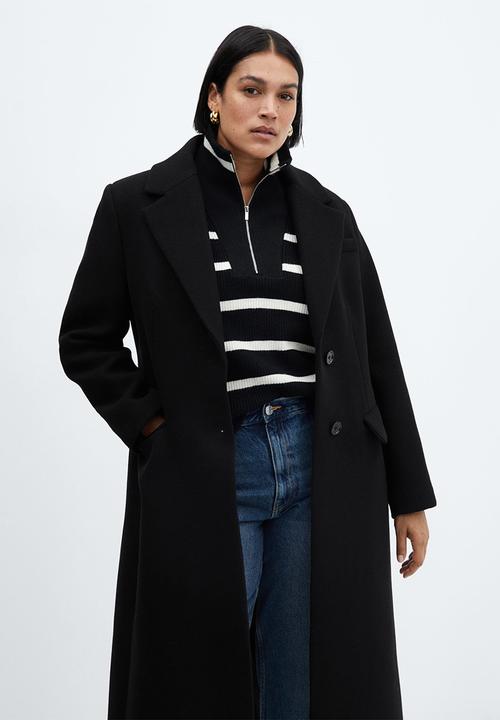 MANGO - Plus coat linda - black