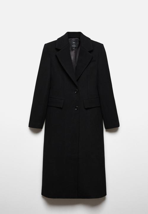 MANGO - Plus coat linda - black