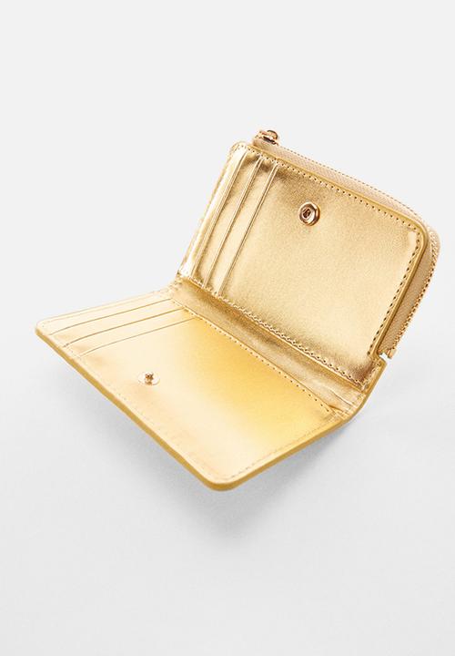 MANGO - Wallet mch kenda purse - gold