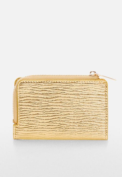 MANGO - Wallet mch kenda purse - gold