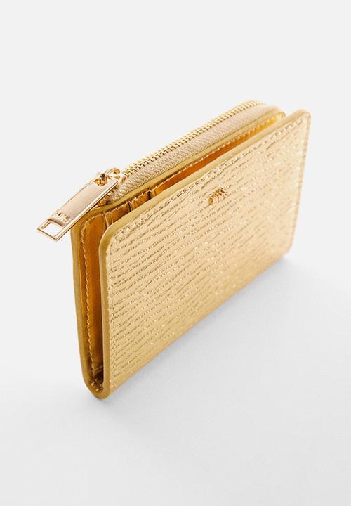 MANGO - Wallet mch kenda purse - gold