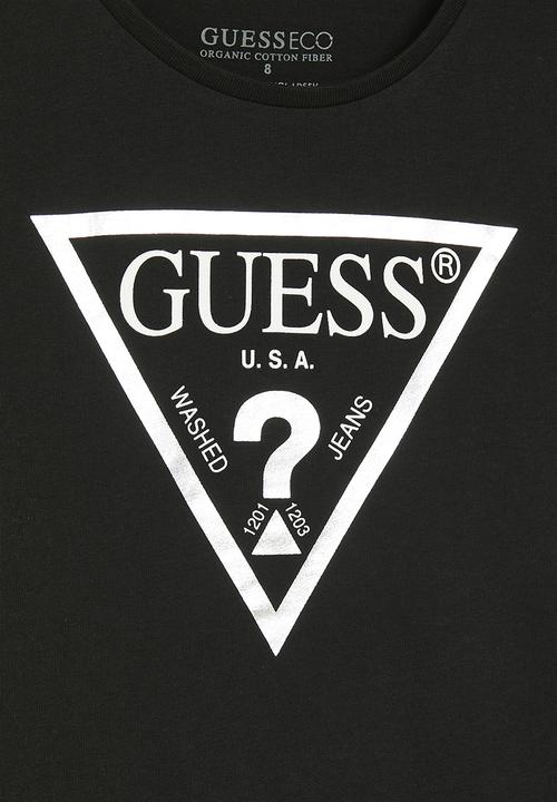 GUESS - Long sleeve t-shirt core - jet black 