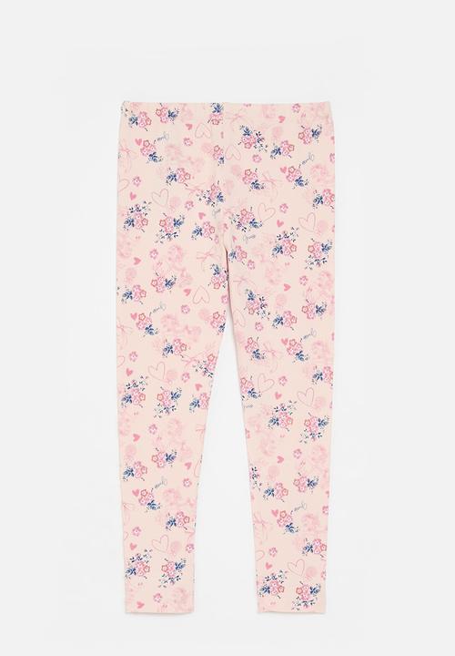 GUESS - Leggings - romantic pink floral print