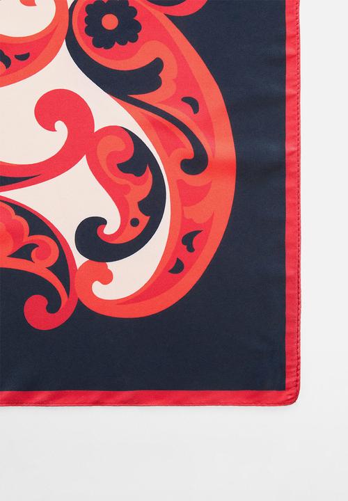 MANGO - Neck scarf Minos - Red