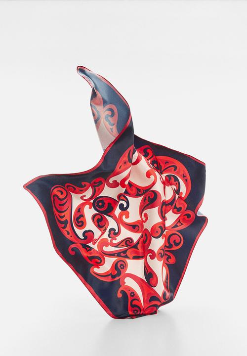 MANGO - Neck scarf Minos - Red