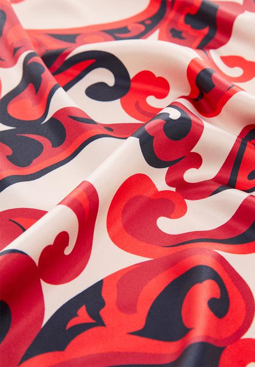 MANGO - Neck scarf Minos - Red