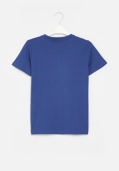 GUESS - Short sleeve T-shirt - blue maya