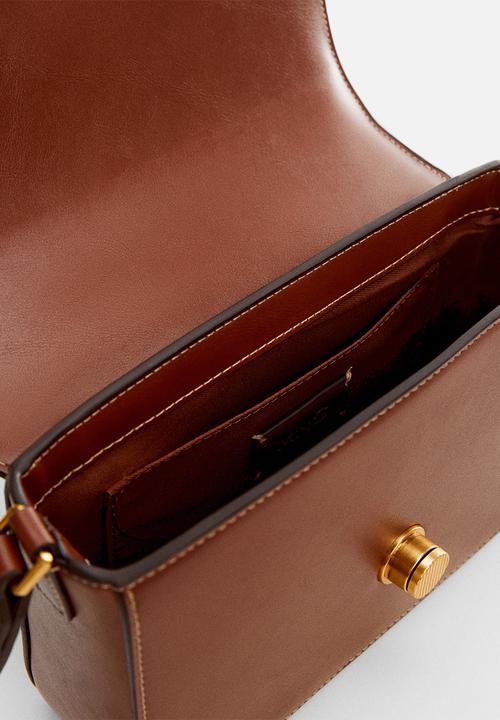 MANGO - Bag luxor - medium brown